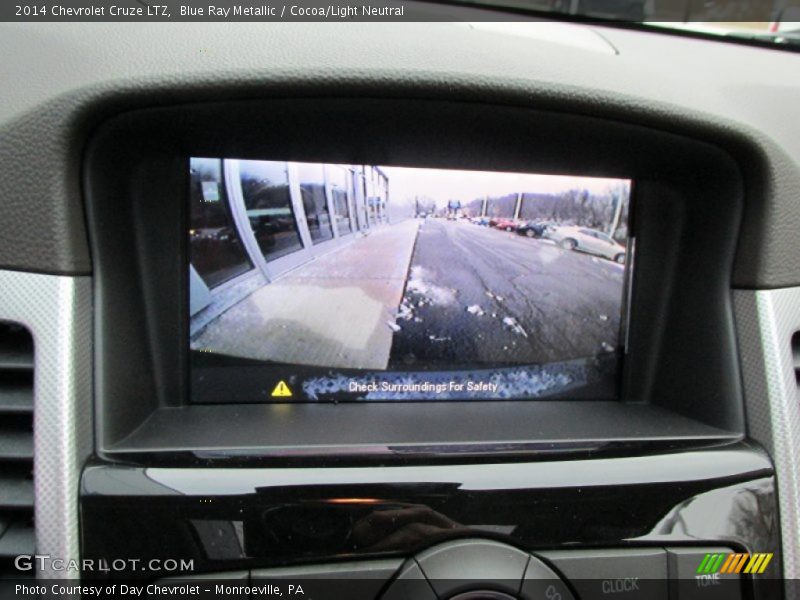 Blue Ray Metallic / Cocoa/Light Neutral 2014 Chevrolet Cruze LTZ