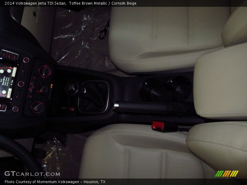 Toffee Brown Metallic / Cornsilk Beige 2014 Volkswagen Jetta TDI Sedan