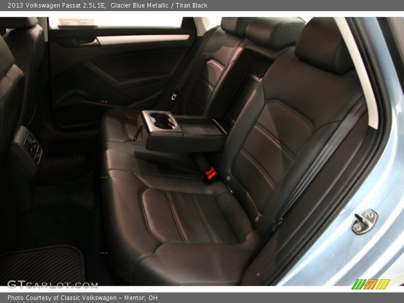Glacier Blue Metallic / Titan Black 2013 Volkswagen Passat 2.5L SE