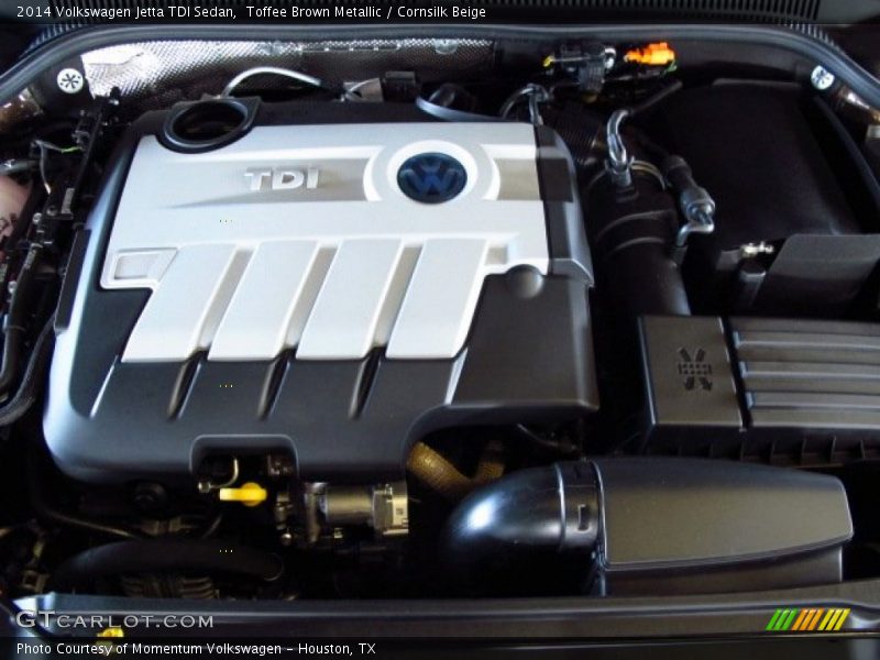  2014 Jetta TDI Sedan Engine - 2.0 Liter TDI DOHC 16-Valve Turbo-Diesel 4 Cylinder