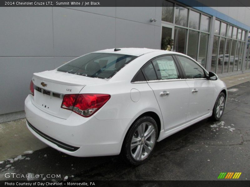 Summit White / Jet Black 2014 Chevrolet Cruze LTZ