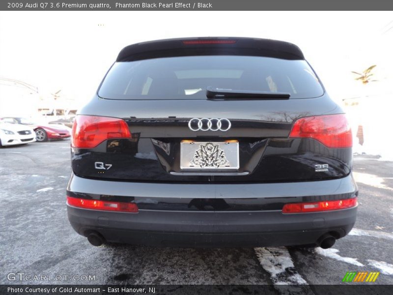 Phantom Black Pearl Effect / Black 2009 Audi Q7 3.6 Premium quattro