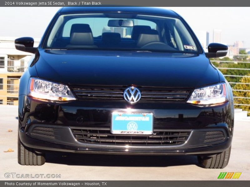 Black / Titan Black 2014 Volkswagen Jetta SE Sedan