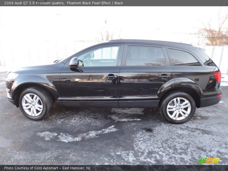 Phantom Black Pearl Effect / Black 2009 Audi Q7 3.6 Premium quattro