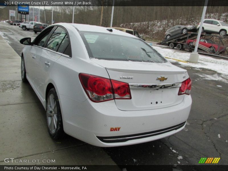 Summit White / Jet Black 2014 Chevrolet Cruze LTZ