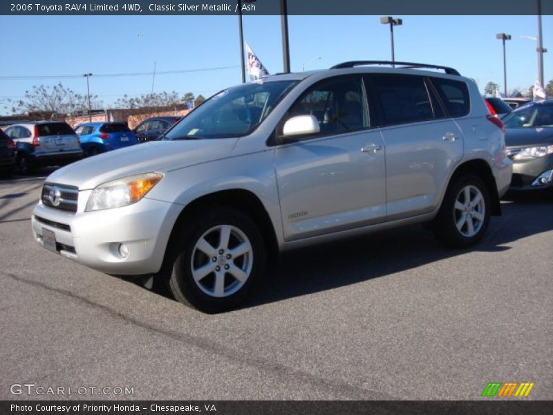 Classic Silver Metallic / Ash 2006 Toyota RAV4 Limited 4WD