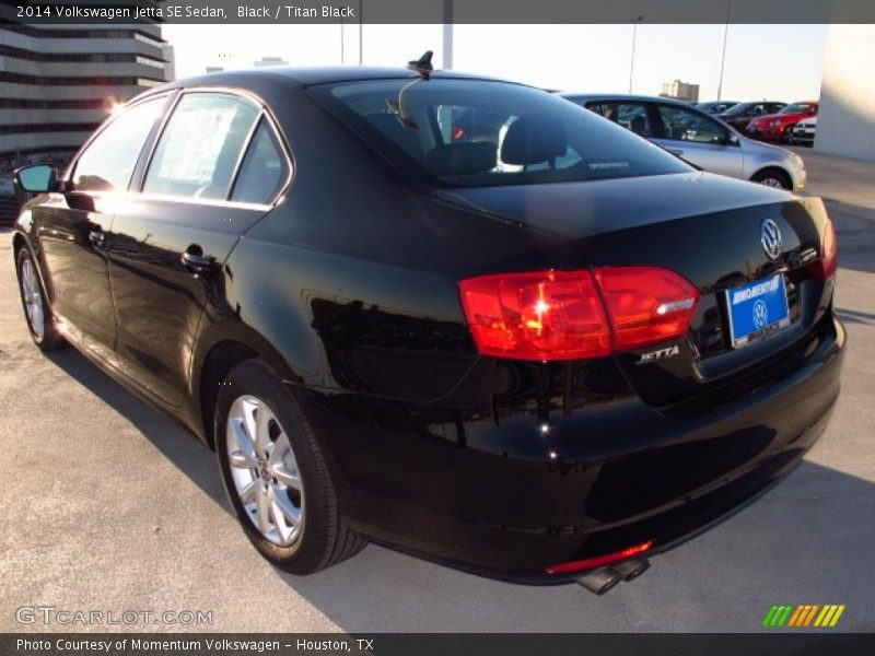 Black / Titan Black 2014 Volkswagen Jetta SE Sedan