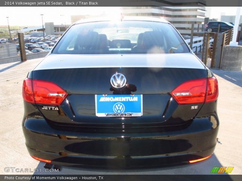 Black / Titan Black 2014 Volkswagen Jetta SE Sedan
