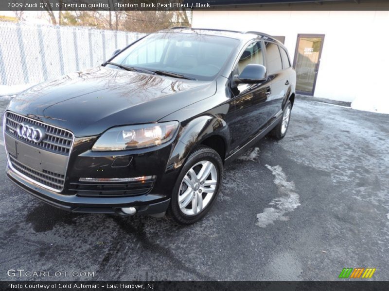 Phantom Black Pearl Effect / Black 2009 Audi Q7 3.6 Premium quattro