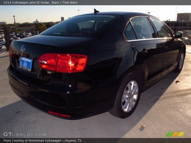 Black / Titan Black 2014 Volkswagen Jetta SE Sedan