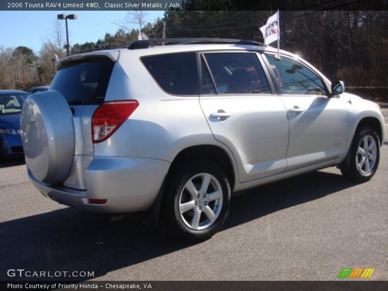 Classic Silver Metallic / Ash 2006 Toyota RAV4 Limited 4WD