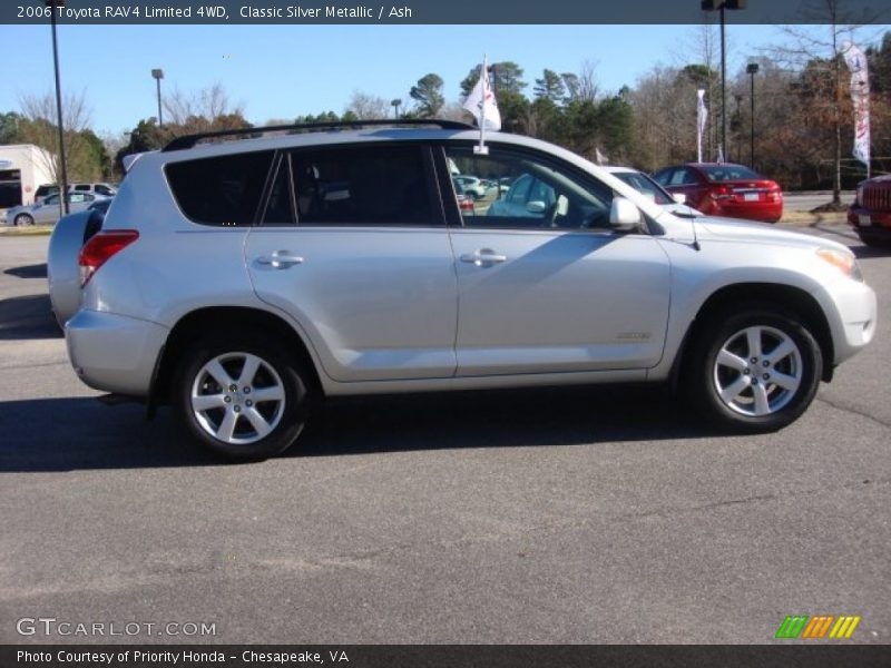Classic Silver Metallic / Ash 2006 Toyota RAV4 Limited 4WD