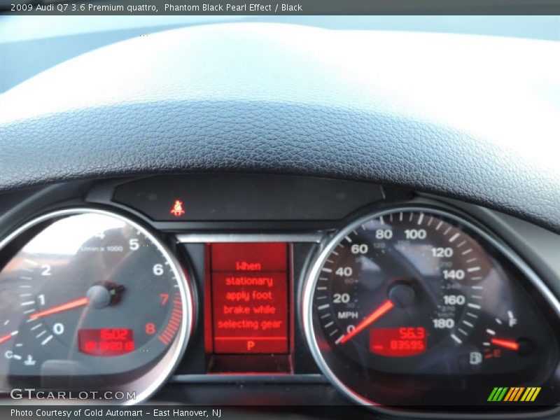 Phantom Black Pearl Effect / Black 2009 Audi Q7 3.6 Premium quattro