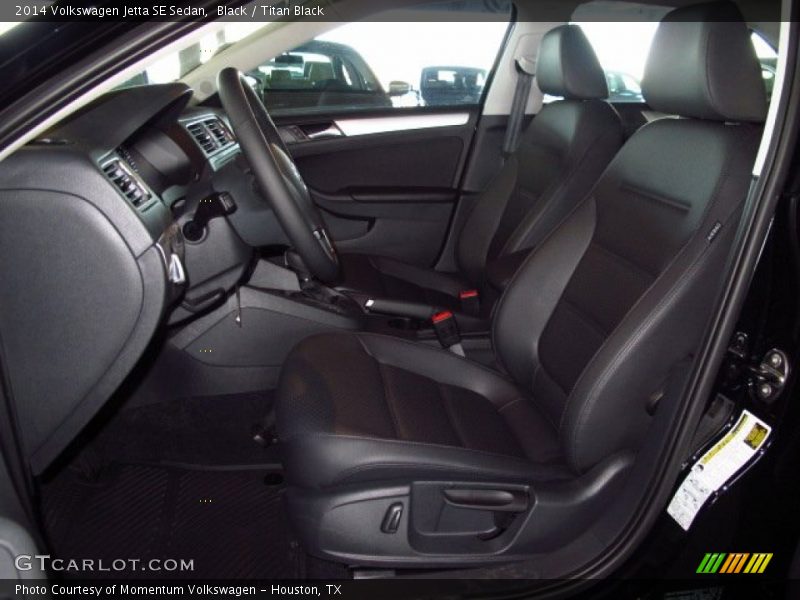 Black / Titan Black 2014 Volkswagen Jetta SE Sedan