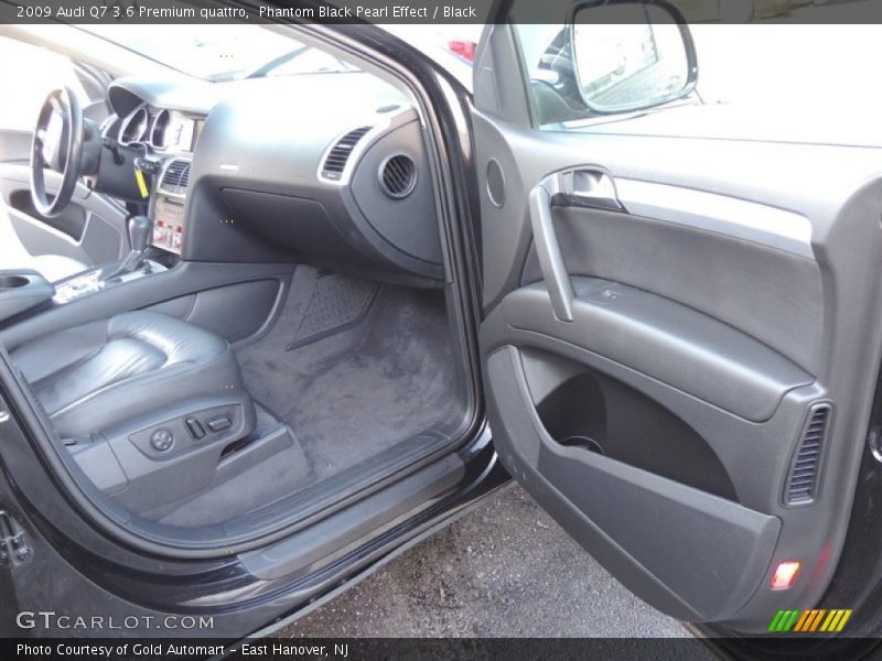 Phantom Black Pearl Effect / Black 2009 Audi Q7 3.6 Premium quattro