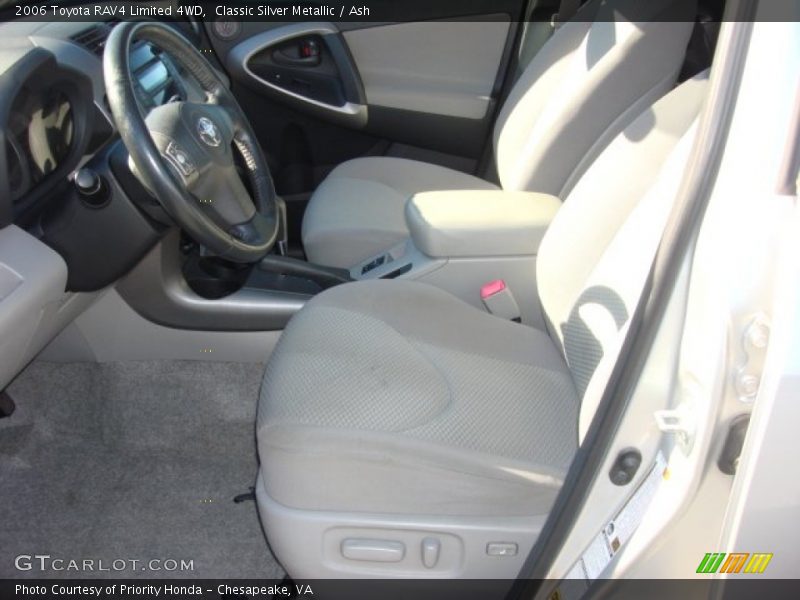 Classic Silver Metallic / Ash 2006 Toyota RAV4 Limited 4WD