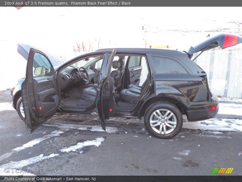 Phantom Black Pearl Effect / Black 2009 Audi Q7 3.6 Premium quattro