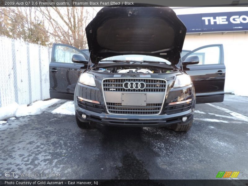 Phantom Black Pearl Effect / Black 2009 Audi Q7 3.6 Premium quattro