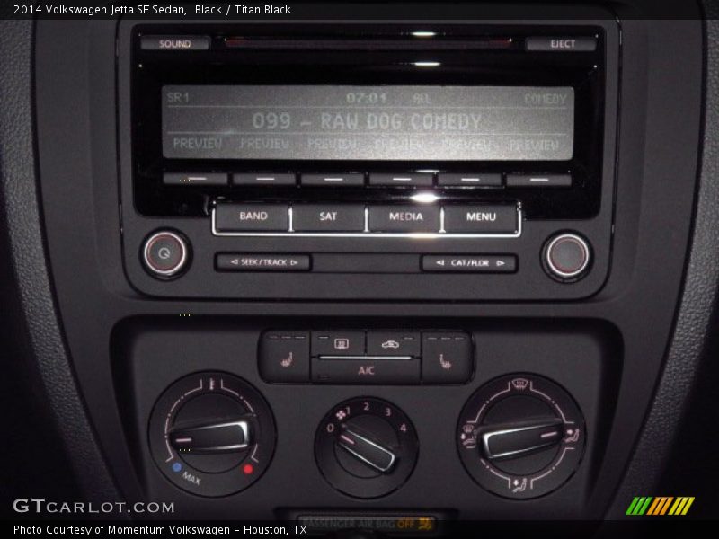 Black / Titan Black 2014 Volkswagen Jetta SE Sedan