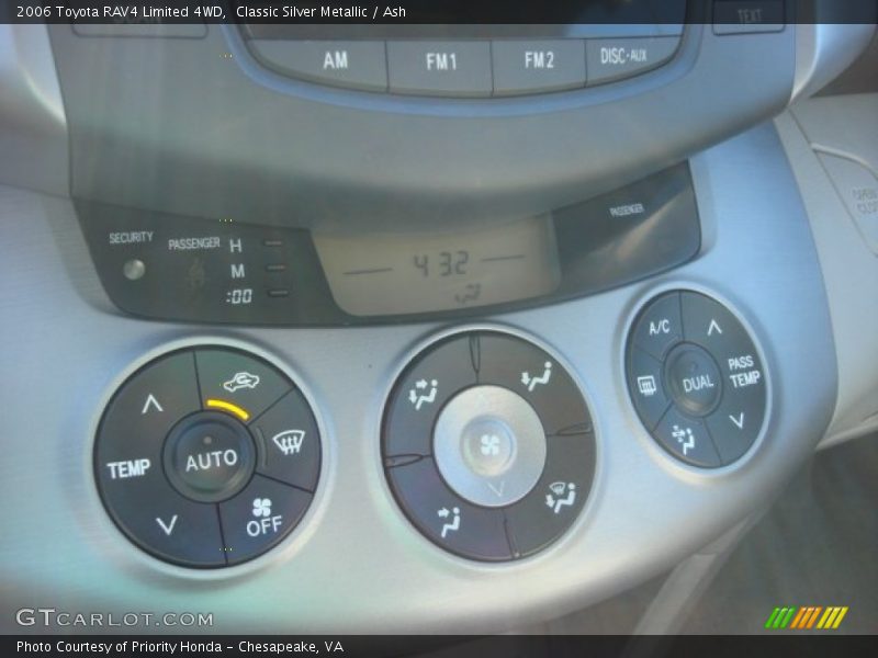 Classic Silver Metallic / Ash 2006 Toyota RAV4 Limited 4WD