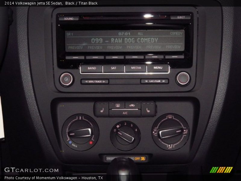 Black / Titan Black 2014 Volkswagen Jetta SE Sedan