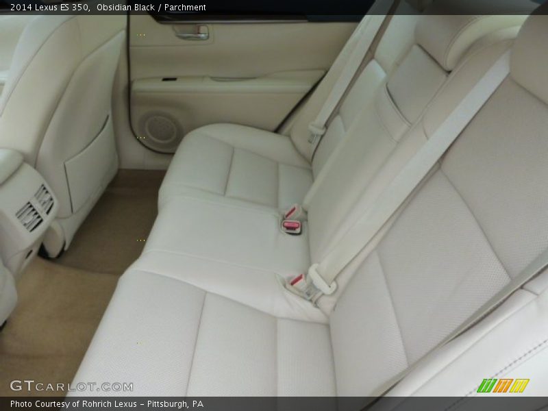 Obsidian Black / Parchment 2014 Lexus ES 350