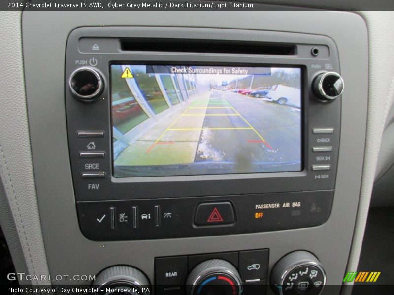 Cyber Grey Metallic / Dark Titanium/Light Titanium 2014 Chevrolet Traverse LS AWD