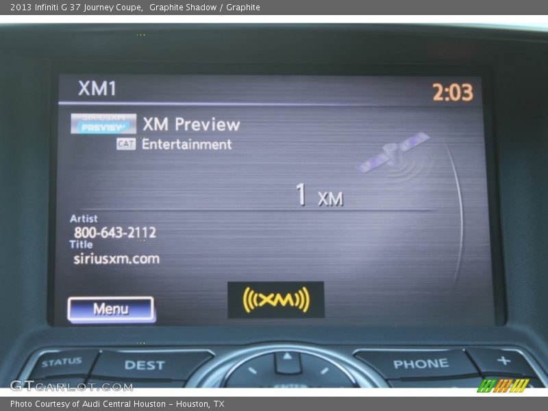 Graphite Shadow / Graphite 2013 Infiniti G 37 Journey Coupe