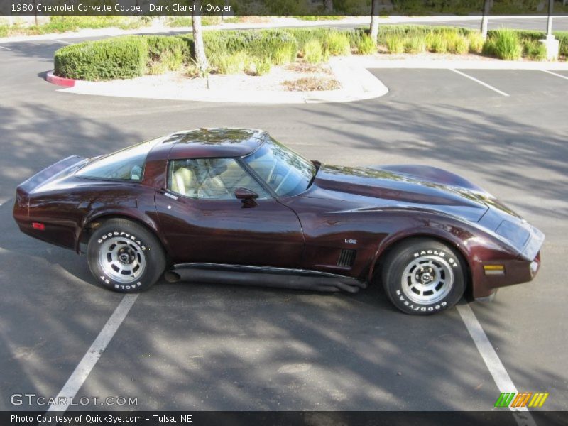  1980 Corvette Coupe Dark Claret