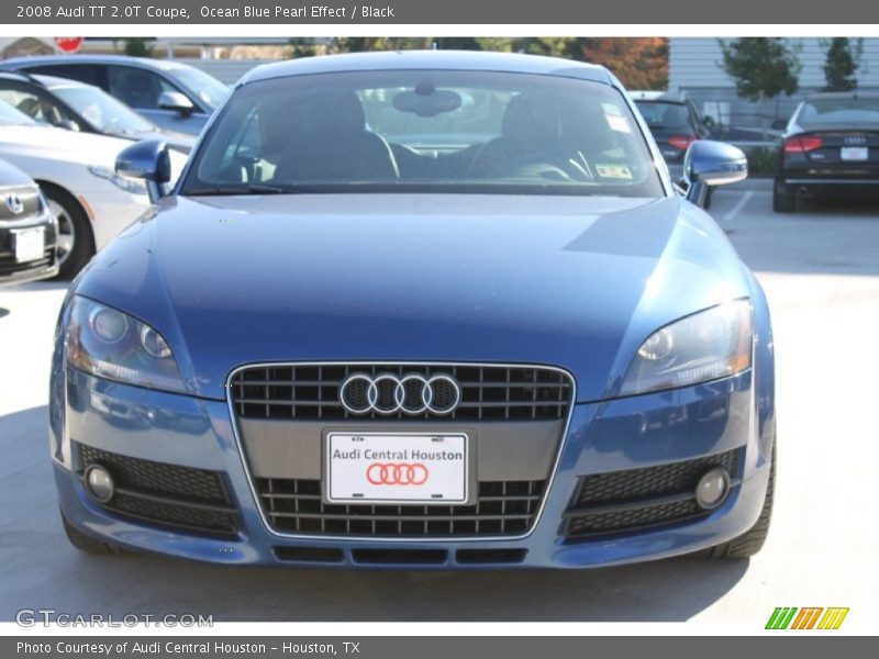 Ocean Blue Pearl Effect / Black 2008 Audi TT 2.0T Coupe