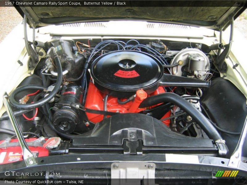  1967 Camaro Rally Sport Coupe Engine - 327 cid Turbo-Fire V8