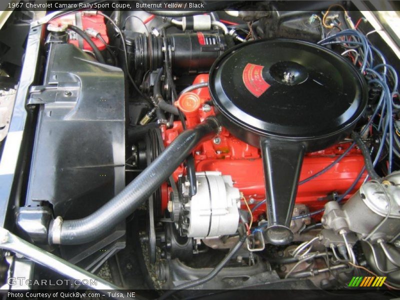  1967 Camaro Rally Sport Coupe Engine - 327 cid Turbo-Fire V8