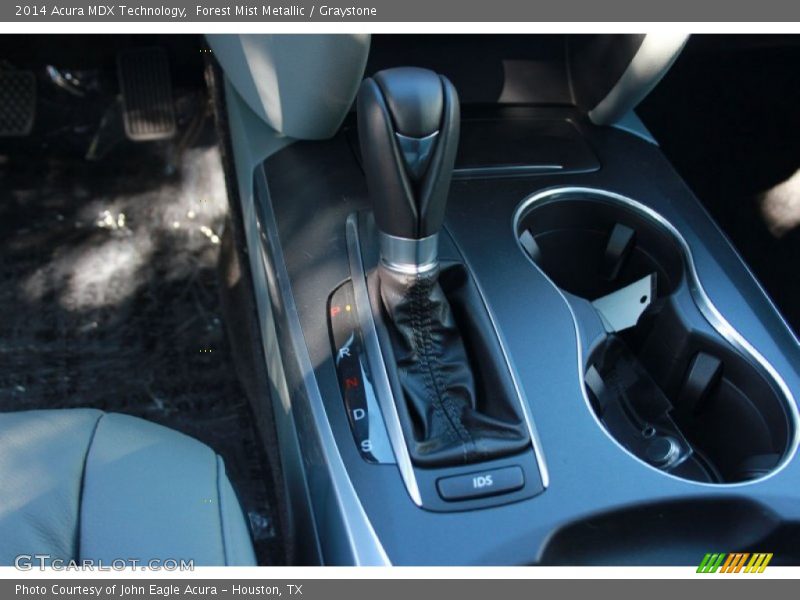 Forest Mist Metallic / Graystone 2014 Acura MDX Technology