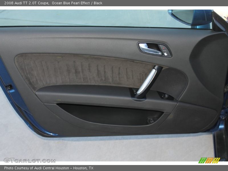 Ocean Blue Pearl Effect / Black 2008 Audi TT 2.0T Coupe