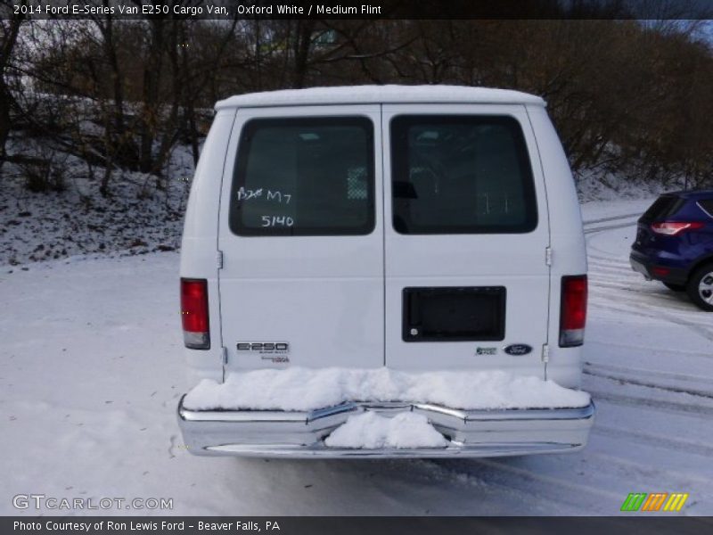 Oxford White / Medium Flint 2014 Ford E-Series Van E250 Cargo Van