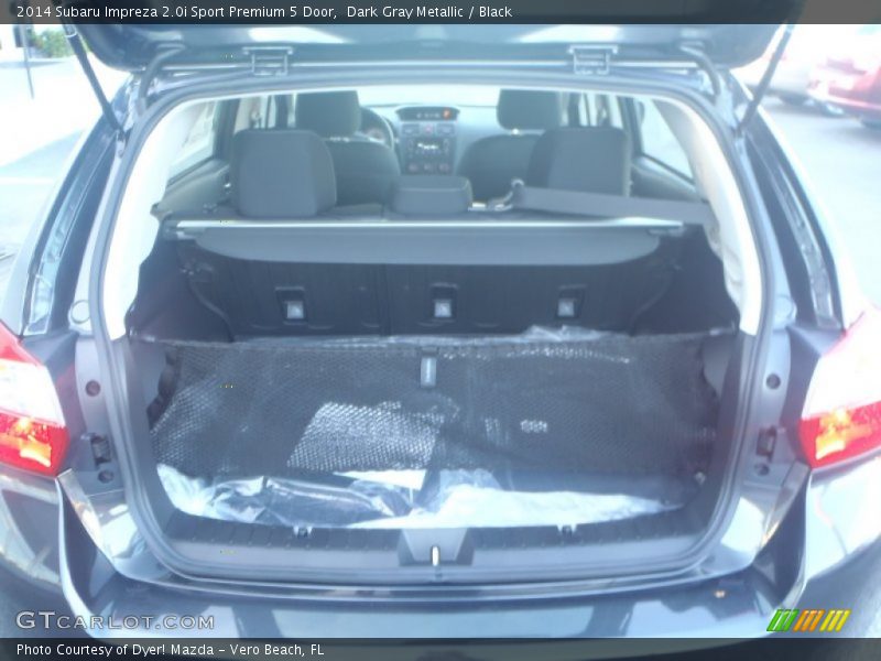 Dark Gray Metallic / Black 2014 Subaru Impreza 2.0i Sport Premium 5 Door