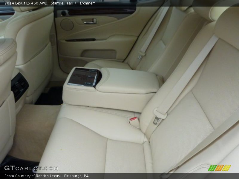Rear Seat of 2014 LS 460 AWD