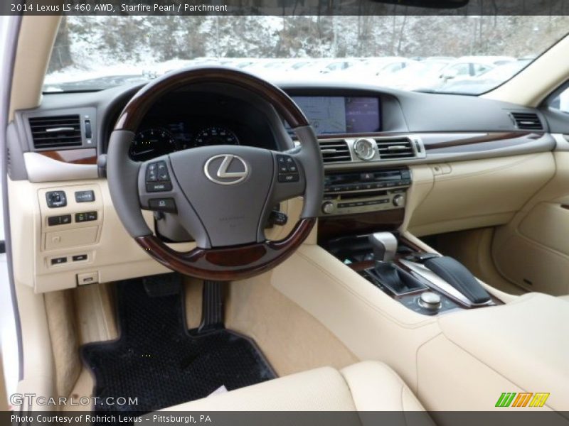 Parchment Interior - 2014 LS 460 AWD 