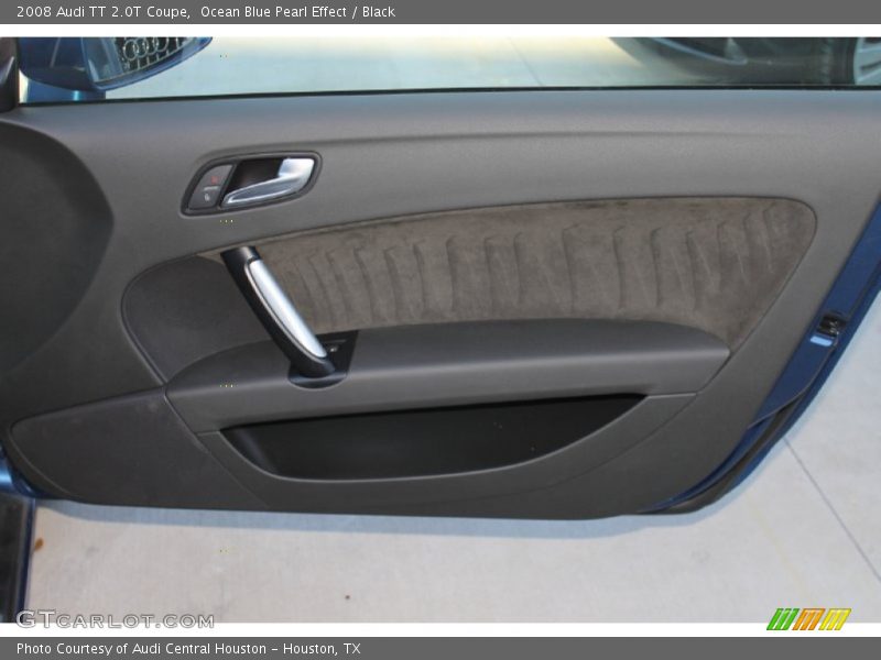 Ocean Blue Pearl Effect / Black 2008 Audi TT 2.0T Coupe