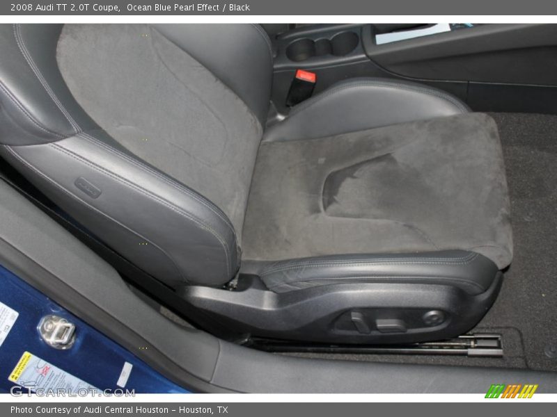 Ocean Blue Pearl Effect / Black 2008 Audi TT 2.0T Coupe