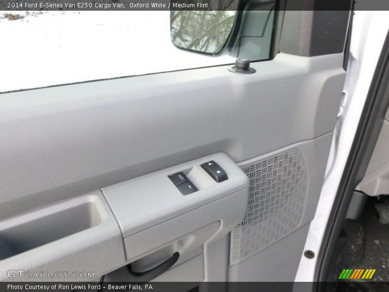 Oxford White / Medium Flint 2014 Ford E-Series Van E250 Cargo Van