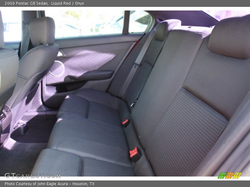 Liquid Red / Onyx 2009 Pontiac G8 Sedan