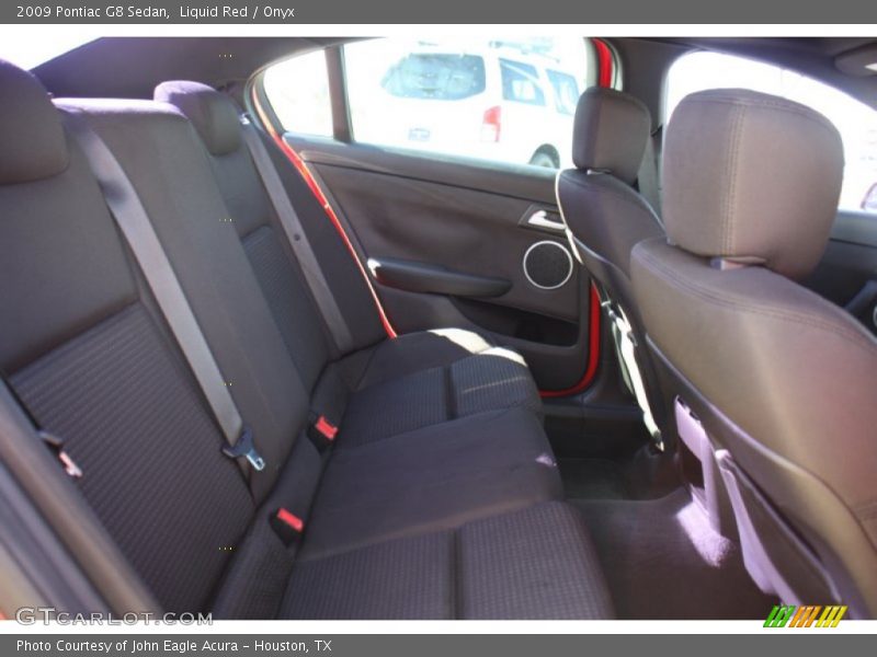 Liquid Red / Onyx 2009 Pontiac G8 Sedan