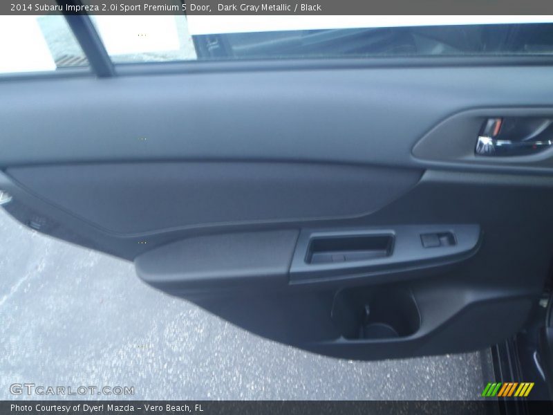 Dark Gray Metallic / Black 2014 Subaru Impreza 2.0i Sport Premium 5 Door