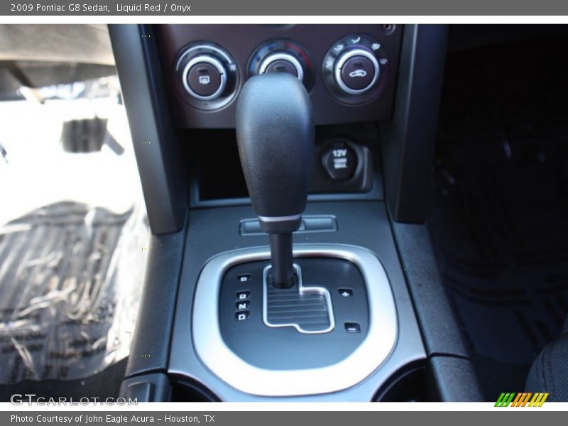 Liquid Red / Onyx 2009 Pontiac G8 Sedan