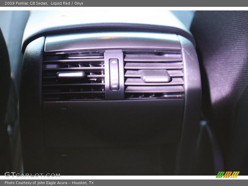 Liquid Red / Onyx 2009 Pontiac G8 Sedan