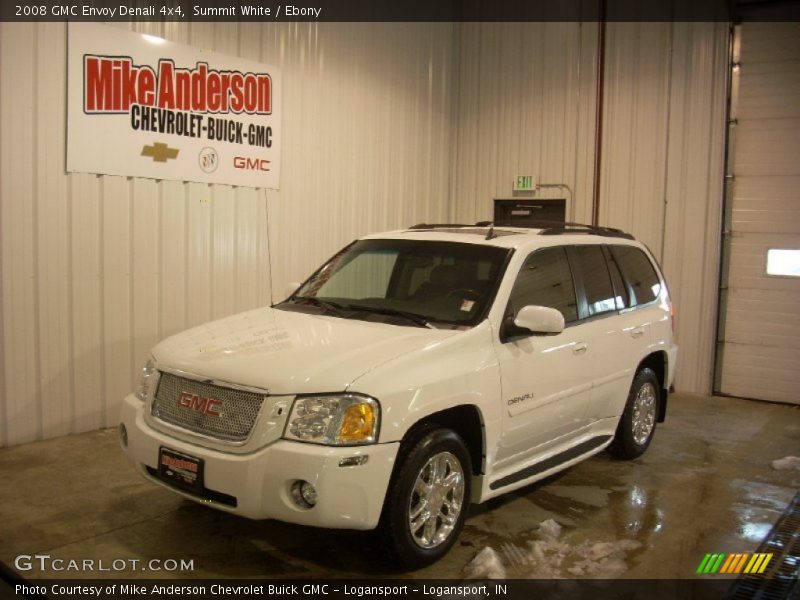 Summit White / Ebony 2008 GMC Envoy Denali 4x4