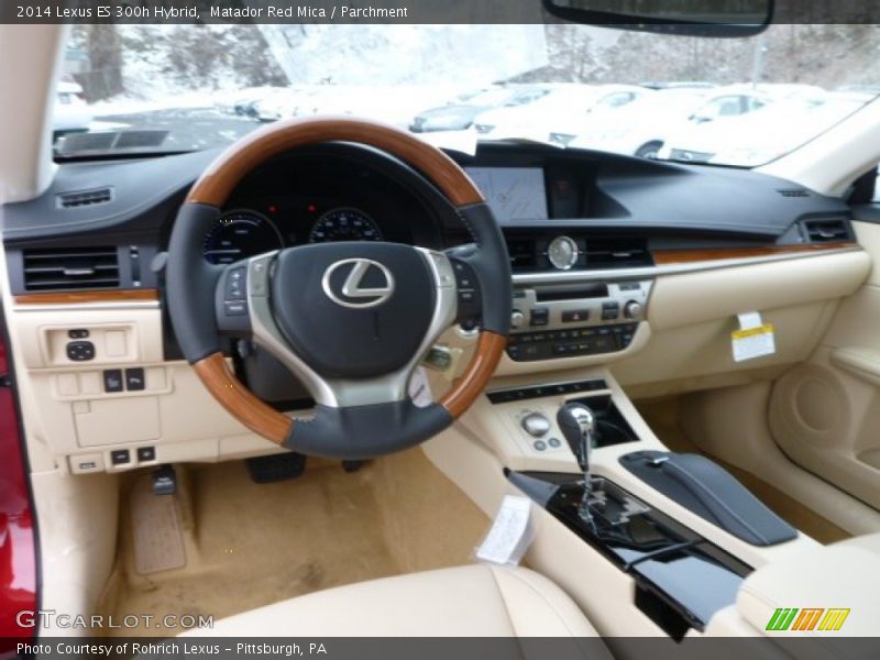 Parchment Interior - 2014 ES 300h Hybrid 
