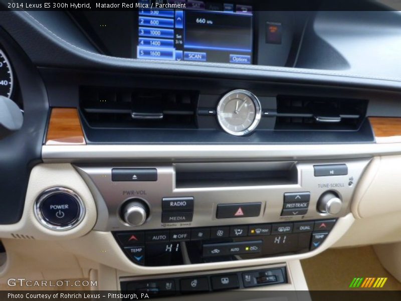 Controls of 2014 ES 300h Hybrid