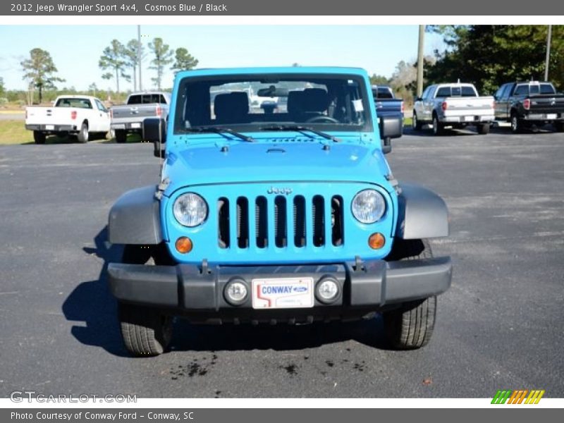 Cosmos Blue / Black 2012 Jeep Wrangler Sport 4x4